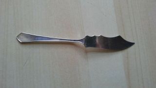 Antique Sterling Silver Butter Knife 0.  7 Oz 19 Gr 6 3/4 Inches
