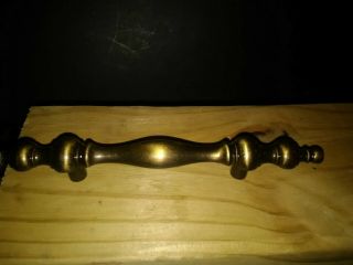 4 Vintage Solid Brass Drawer Handles Pulls Handles 3 " Center,  6 " Overall