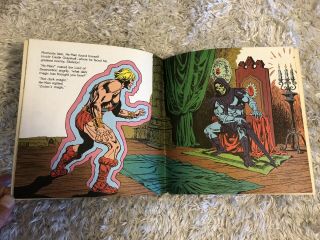 Vintage Childrens Golden Masters of the Universe The Sword of Skeletor Book 5