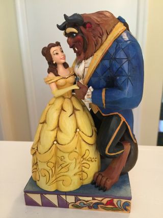 Jim Shore Disney Traditions Beauty And The Beast " Love Conquers All " 4015339