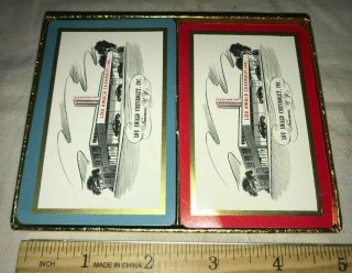 ANTIQUE CHEVROLET KENMORE NY VINTAGE CAR DEALERSHIP 2 DECKS PLAYING CARDS AUTO 2