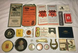 ANTIQUE CHEVROLET KENMORE NY VINTAGE CAR DEALERSHIP 2 DECKS PLAYING CARDS AUTO 5