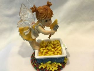 My Little Kitchen Fairies “macaroni And Cheese”fairie Enesco 2009