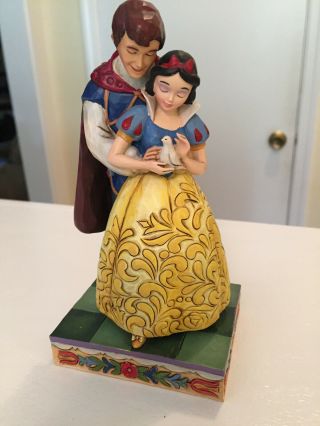 Jim Shore Disney Traditions Snow White And Prince " Someday.  Is Today " 4015341