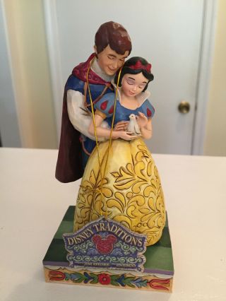 Jim Shore Disney Traditions Snow White and Prince 