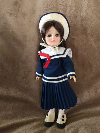 Effanbee Vintage 1975 Doll In Navy Sailor Dress