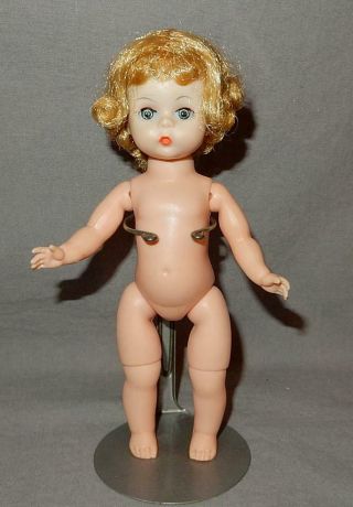 Vintage Madame Alexander - Kins (alex) 8 " Doll Bkw - Blonde Blue Eyes