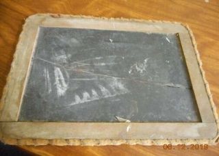 Vintage Slate Chalkboard Child 