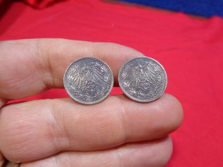 Vintage German Coin Cufflinks K26
