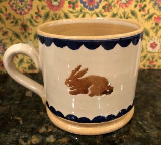 Nicholas Mosse Pottery Mug Bunny Rabbit Ireland 3