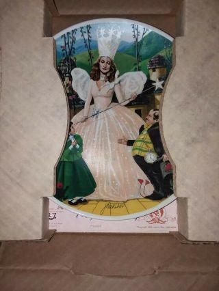 Knowles Follow The Yellow Brick Road Wizard Of Oz Collector Plate 6 W/