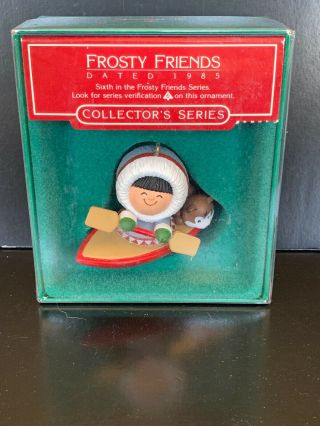 Hallmark Keepsake Ornament Frosty Friends 6 In Series 1985