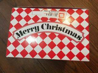 VTG Christmas Dancing Santa Claus Music Jewelry Box Jingle Bells Sankyo Japan 4