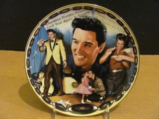 Elvis Presley Music Box Collector Plate Bradex Love The Greatest Gift 8th