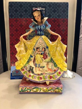 Walt Disney Showcase 4007992 Traditions Jim Shore Snow White Fairy Tale Endings
