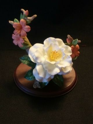 Home Interiors - Homco Masterpiece Porcelain Flower Figurine Bone China