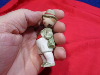 Antique Miniature PAIR Bisque Doll F - 13 4