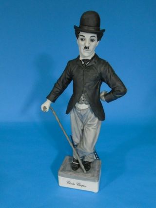 Charlie Chaplin Porcelain Statue by Expressive Designs 2