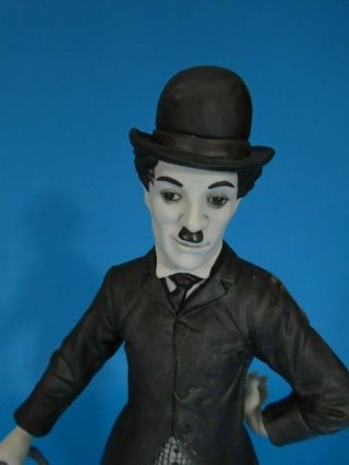 Charlie Chaplin Porcelain Statue by Expressive Designs 3