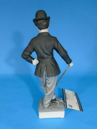 Charlie Chaplin Porcelain Statue by Expressive Designs 4