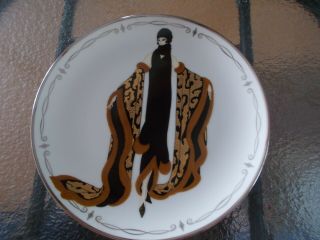 House Of Erte Mystic Fine Porcelain Collector Plate Franklin Discontinued