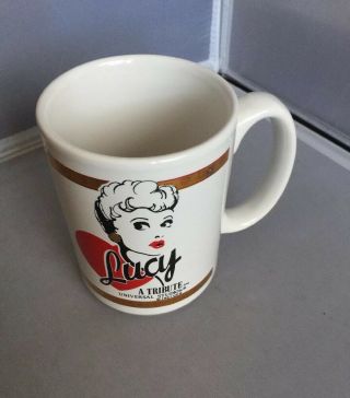 I Love Lucy A Tribute Universal Studios Coffee Mug 1991