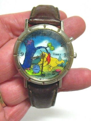 Vintage Walt Disney Winnie The Pooh Novelty Wristwatch