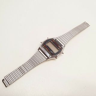 MONTANA wristwatch watch digital lcd 16 MELODY CHRONO 1980 ' s VINTAGE 3