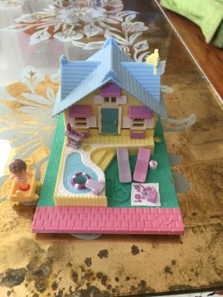 1993 Polly Pocket Vintage Summer House Bluebird Toys 1 Polly