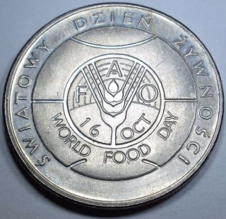 Poland 1981 50 Zloty Antique Vintage Polish Zlotych Currency Polska Coin Money