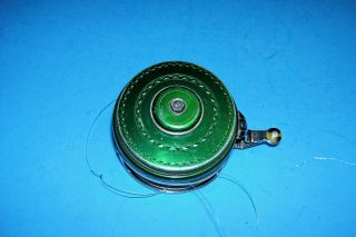 VINTAGE SHAKESPEARE SILENT TRU - ART AUTOMATIC FISHING FLY REEL No.  1837 MODEL GD 3