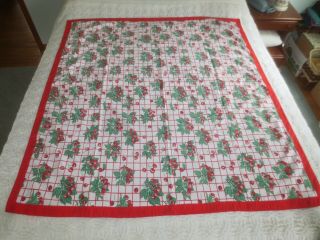 Dept.  56 Life Is Just A Bowl Of Cherries Cotton Tablecloth - 49 " X 55 "