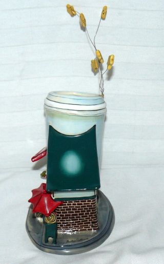 Blue Sky Heather Goldminc Craving Coffee Shop Votive Candle Holder Tea Light 5