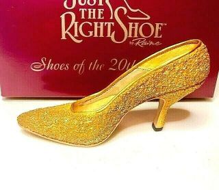 Just The Right Shoe By Raine 1999 Golden Stiletto 25045