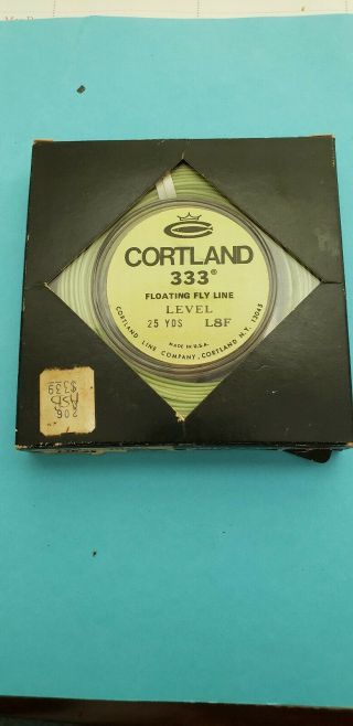 Vintage Cortland 333 Floating Fly Line In