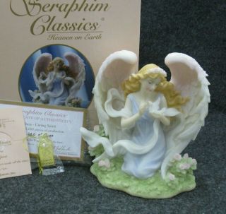 Seraphim Classics Angel Barbara Caring Spirit By Roman No.  78857 Limited Edition