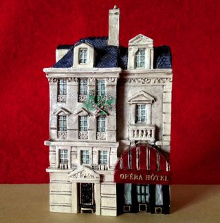 Opera Hotel J.  Carlton Miniature City Building 218200 Paris Hand Painted