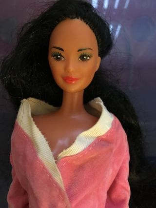 Barbie Doll With Very Long Dark Brown Hair