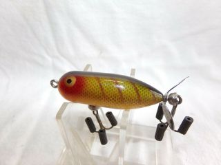 Vintage Heddon Tiny Torpedo Fishing Lure Geprch