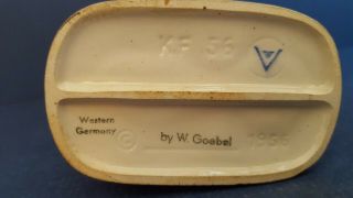 Vintage Goebel Friar Tuck Thermometer KF 56,  Blue Indicator,  TMK 3 6