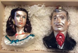Gone With The Wind Polonaise Ornaments In Wooden Box