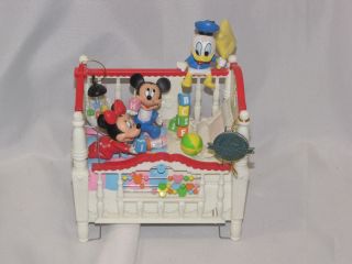 Baby Mickey & Co Crib Commotion Deluxe Musical Enesco Small World Of Music