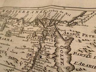 17th Century Map of the Middle East 3