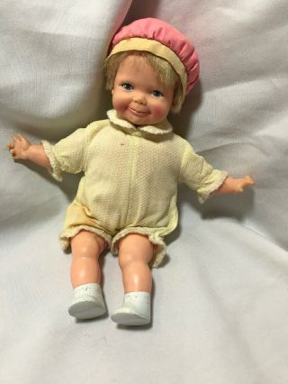 Vintage Ideal Toy Corp.  Thumbelina Baby Doll 1968