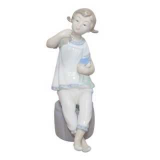 Lladro Figurine 1083 Ln Box Girl With Doll