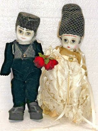 Madame Alexander 8 " Doll - Mr.  And Mrs.  Frankenstein
