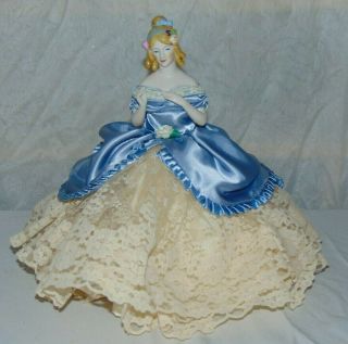 Goebel Jenny Lind Tea Cozy Doll Figurine With Stand 1985 Limited Edition 89