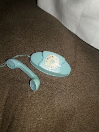 Vintage SKIPPER 1909 Dreamtime Blue Princess Phone Barbie Powder Blue 2