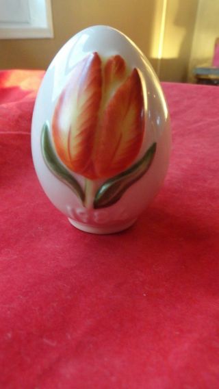 Vintage 1984 Goebel Tulip Easter Egg West Germany