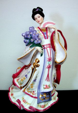 Lena Liu Iris Princess Fine Porcelain Figurine Danbury